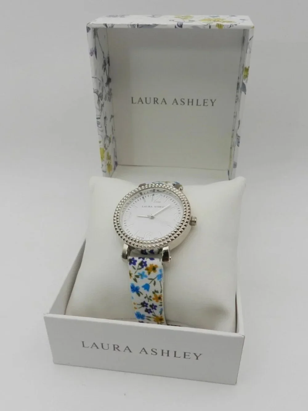 Laura Ashley Bezel Floral Watch- NWT